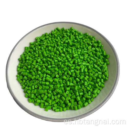 HDPE LDPE Masterbatch Green Color MasterBatch Plastic